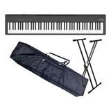 Roland Fp-30x-bk Piano Digital 88 Teclas Con Funda Y Base