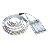 Tira Luces Led 2.5m Luz Led Adhesiva  Pilas Aa Flexible