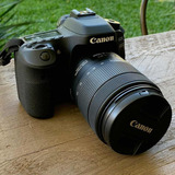 Canon 80d + Kit 18-135mm + Lente 50mm