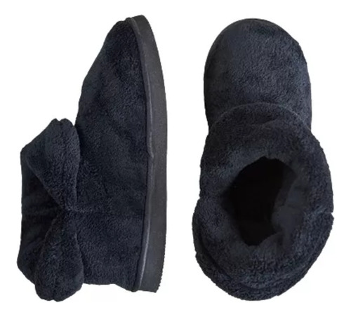 Pantufla Botita Peluche Pantuflon - Jaia