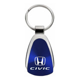 Llavero - Honda Keychain And Keyring Civic Logo - Blue Teard