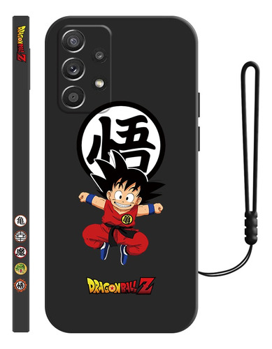 Carcasa Para Samsung Diseño De Dragon Ball Z Goku + Correas