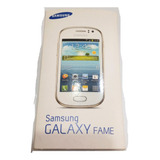 Caja Vacía De Samsung Galaxy Fame Lee Bien! Solo Caja Vacía!