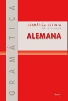 Libro Gramática Sucinta De La Lengua Alemana