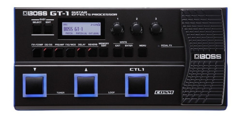 Pedalera Multiefectos Boss Para Guitarra Electrica Gt1 Usb