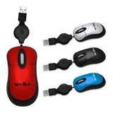Mouse Mini Notebook Retractil Usb 3.0/2.0 Weibo Blister