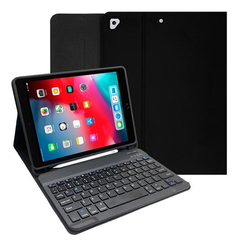 Capa Teclado Para iPad 6 6ª Geração Case Acabamento Premium