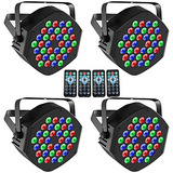 Luces De Escenario Par, 36 Led Rgb, Lavado Dmx, Activad...