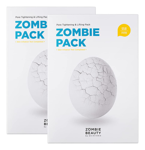 Skin1004 Zombie Pack (2 Cajas - 8 Unidades) | Mascarilla Fac