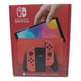 Consola Nintendo Switch Oled Edicion Mario Roja Envio Gratis