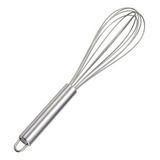 Batidor Frances 30cm Acero Inox Mezclador Manual Repostería 