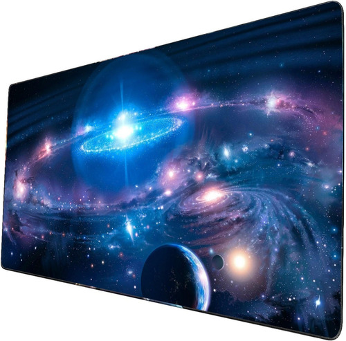 Mouse Pad Grande Espacio Exterior Galaxias Artistico 40x90cm