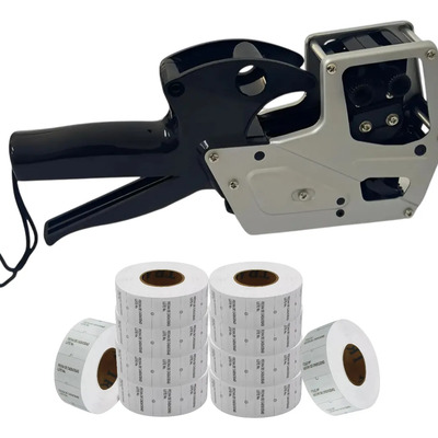 Etiquetadora Industrial Trak 16gl + 10 Rollos Lote Caducidad Metálica