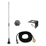 Amateur Dual-band Marine Nmo 18.5 Pulgadas Antena Vhf 140-17