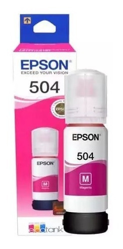 Tinta Epson T540320 T504 Magenta L6191 L4150 L6171 Original