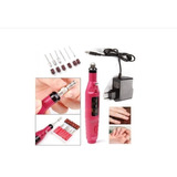 Torno Electrico Profesional Manicura Uñas + Kit De Fresas