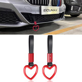 Jdm - Correas De Manija De Automóvil En Forma De Corazón, An