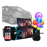 Radio Dvd Bluetooth Mp5 Usb 1din Espelhamento Ford Edge