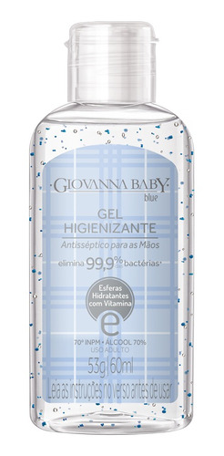 Gel Higienizante Giovanna Baby Blue 60ml