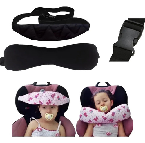 Faixa Para Segurar Cabeça Carro Cadeirinha Almofada Criança/