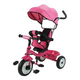 Triciclo Multifuncional Bebitos Clásica Xg-6419 Rosa