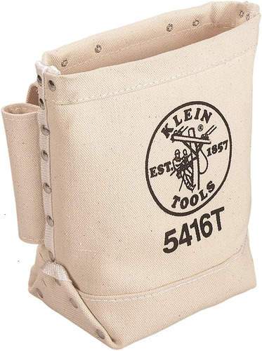 Klein Tools 5416t Bull-pin & Bolt Bag, Canvas, Tunnel Loop