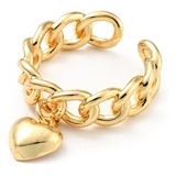 Anillo Laminado Oro 18k/goldfilled Trenzado Corazón