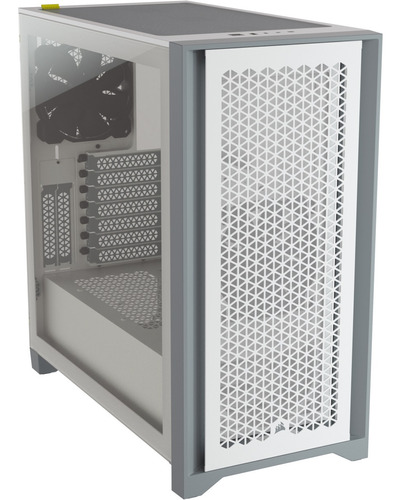 Gabinete Corsair 4000d Airflow, Eatx, Atx, Blanco