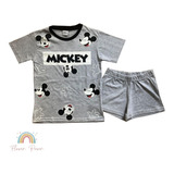 Conjunto Pijama Mickey Original Disney Manga Corta