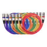 Cable De Alimentación, Foco, Micrófono Dmx Para 1,5 M/5 Pies