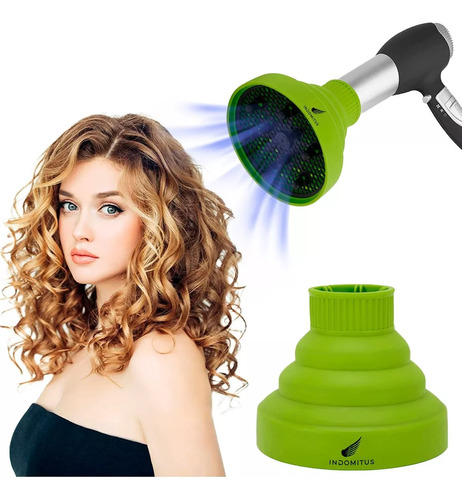 Difusor Secador Rizos Ondulador Pelo Adaptador Ondas Cabello