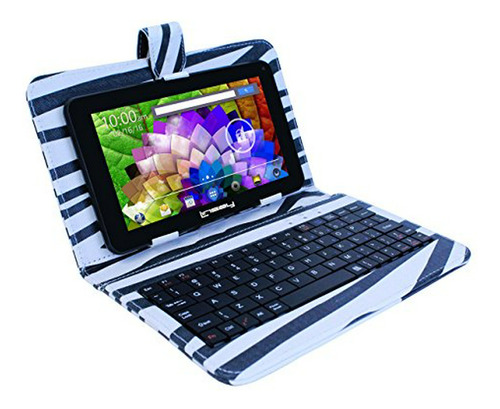 Tableta Android 12 Con Teclado Estilo Cebra