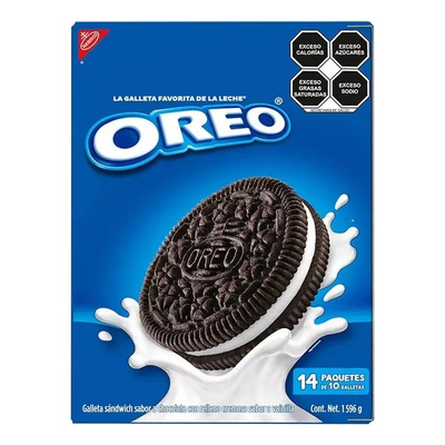 Galletas Oreo Caja Con 14 Paquetes O 1.595k | MercadoLibre