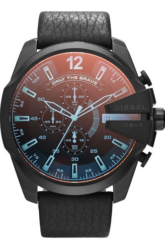 Reloj Diesel Mega Chief Para Hombre Cronógrafo Nuevo Origina