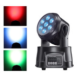 Cabezal Movil 7 Luces Led  Rgbw Robotico Dmx 14 Canales Dj