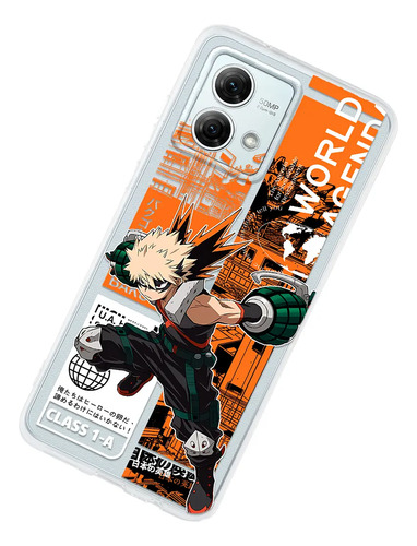 Funda Para Motorola Dios De La Gran Explosión Asesina Dynamight Bakugo Kacchan Explosión My Hero Academia Boku No Hero Anime