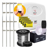 Kit Cerca Elétrica Residencial Jfl Ecr18 C/ Alarme 100 Metro