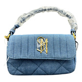 Steve Madden Dt622910 Denim Bharriet Crossbody