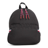 Mochila Tommy Hilfiger Mediana Dome Nylon 100% Original