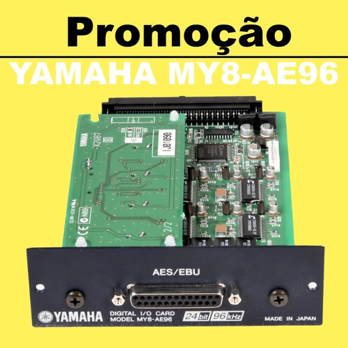 Interface Yamaha My8 Ae96 Para Mixer E Mesa Yamaha My8ae96