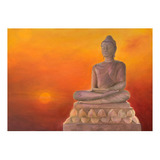 Obra Original, Buddha. 50x70cm Acrílico-unica-pintada A Mano
