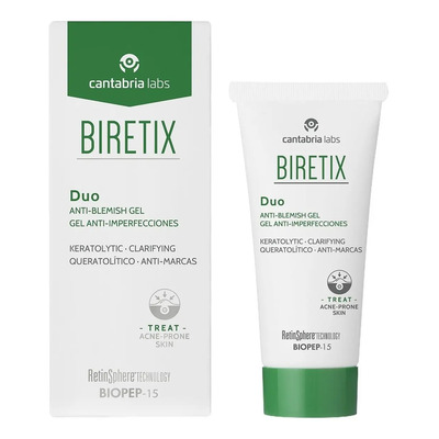 Biretix Dúo Gel 30ml Antiimperfecciones Para Piel Grasa Hipoalergénico | Meses sin interés