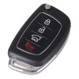 Carcasa Llave Compatible Con Tucson I30 Santa Fe 3bot+panic Hyundai i30