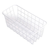 Organizador Canasto Alacena Mesada Cocina Baño Habitacion Color Blanco R