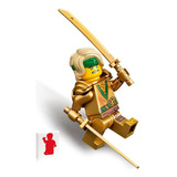 Lego  Lloyd (ninja Dorado) Con Espadas Duales