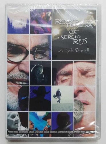 Dvd - Renato Teixeira & Sérgio Reis - [ Amizade Sincera || ]