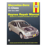 Manual De Reparación Automotriz Para Mercedes-benz Clase C, 