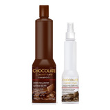 Kit Shampoo Litro+alaciado Temporal300ml Nutrapell Chocolate