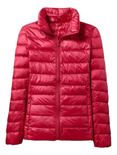 Parka De Plumas Ripstop Clásica Mujer