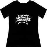 Blusa King Diamond Dama Rock Metal Tv Camiseta Urbanoz